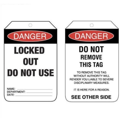 Lock-Out Tags