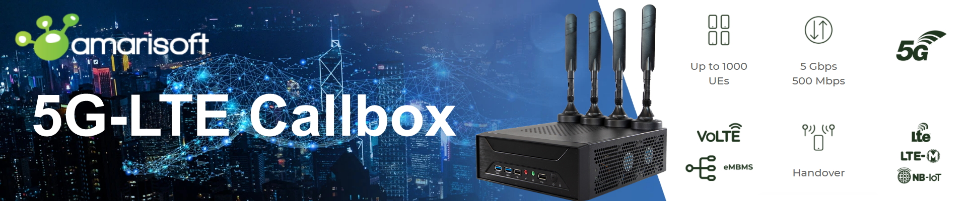 AMARI 5G LTE Callbox