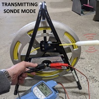 Radiodetection 10/TRACE50-GB Flexitrace, Tx-Energised Pushrod, 5mm x 50m with 8mm Transmitting Coil