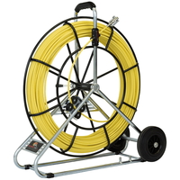 Runpotec 9mm X 120m Fibreglass Rodder With Standard Wheel-Cage