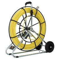 Runpotec 11mm X 200m Fibreglass Rodder With Wheel-Cage