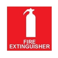 TMG Fire Extinguisher Sign-Vehicle Safety Signs