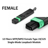 MPO Loopback Module 12 Fibres Type 1 MTP/MPO Female SM