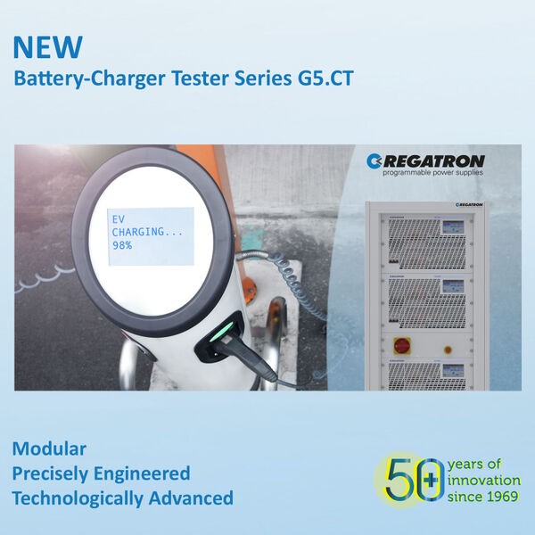 Regatron G5.CT / TC.ACS - Electric Vehicle (EV) Charger Testers