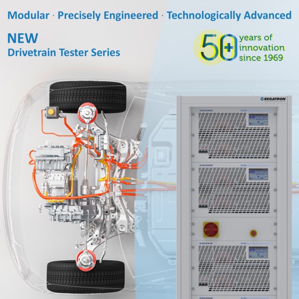 Regatron G5.DT / TC.ACS - Testing Powertrain components or the Complete Drivetrain