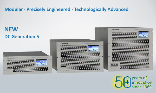 Regatron G5.RSS - New Generation of Programmable Bidirectional Regenerative DC Power Supplies