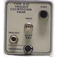 Tektronix S51 Trigger Countdown Head