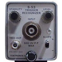 Tektronix S53 Trigger-Recognizer Head