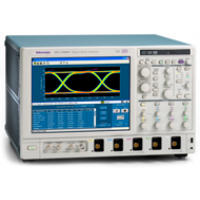 Tektronix DSA70804B DSA70000B Series real-time digital phosphor 8GHz oscilloscope.
