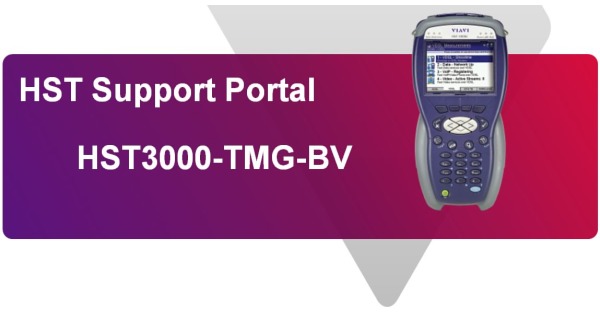 Support Page for VIAVI/JDSU HST-3000-TMG-BV