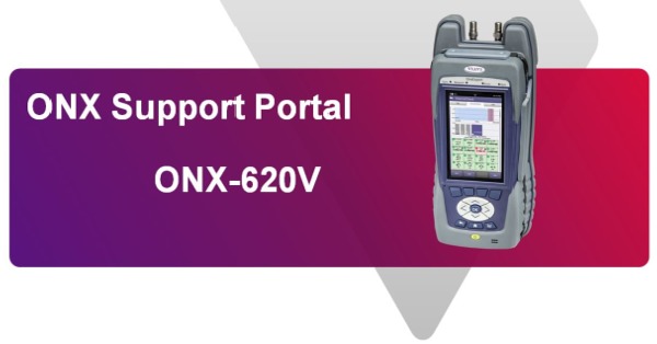 Support Page for VIAVI ONX-620 and ONX-630 Platforms