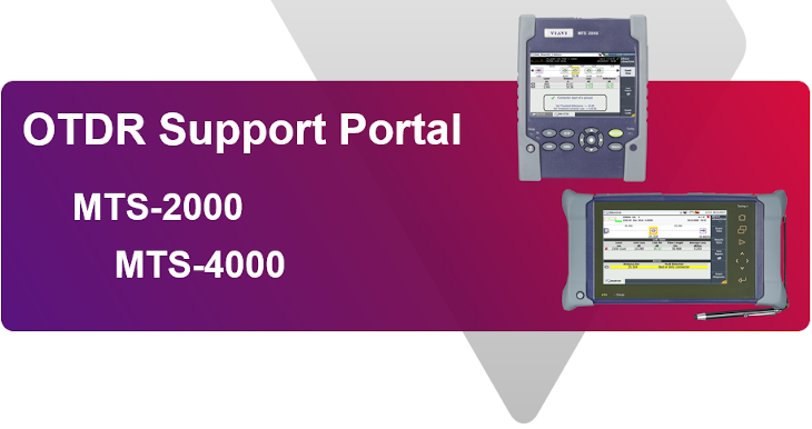 VIAVI OTDR Support Portal