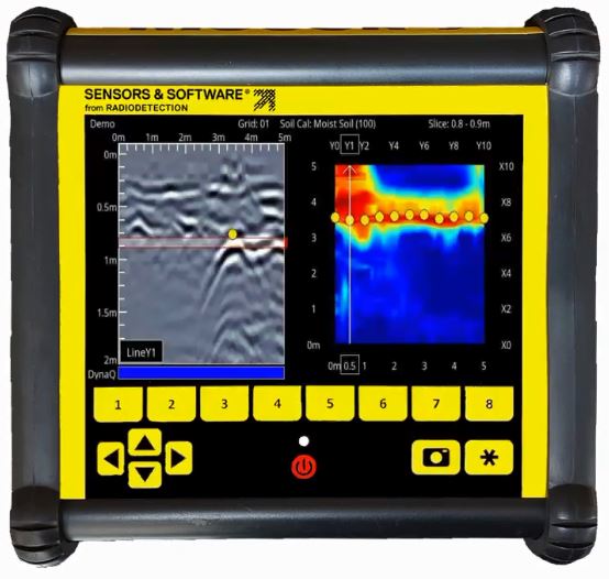 View of a Line-Grif Scan Result