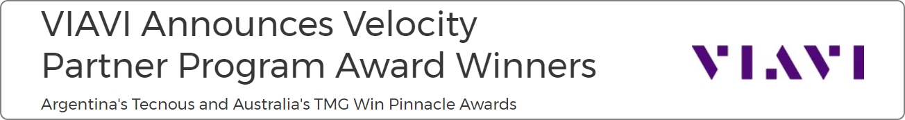 VIAVI Velocity Partner Program Award Winners