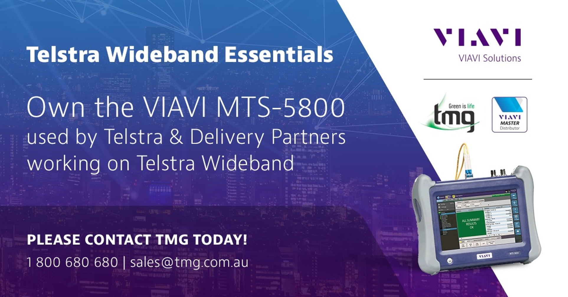Telstra Wideband Testing and How we can help